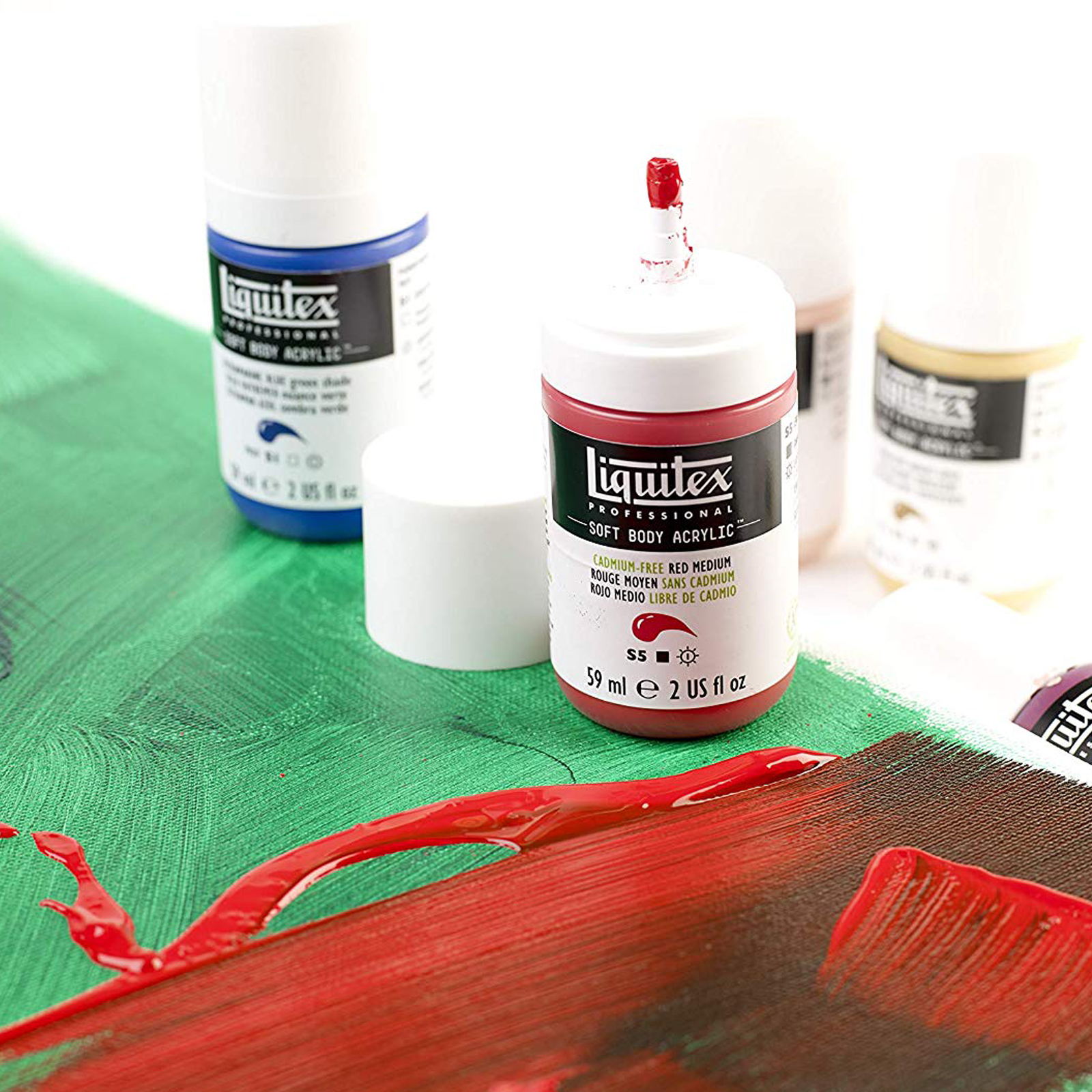 Colore Acrilico Liquitex Professional Soft Body – 59 Ml, Marrone – Alta Concentrazione Di Pigmenti, Finitura Satinata